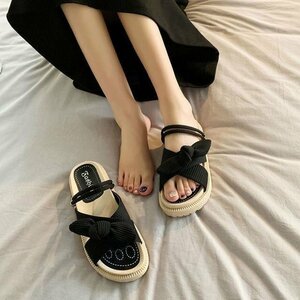  sandals thickness bottom lady's ..... sport sandals beach sandals light weight beautiful legs stylish casual black 25cm