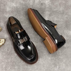 XX-SH-1618 black / worker handmade 40 size 25.cm degree [ new goods unused ] high quality popular new goods men's shoes business shoes worker handmade book