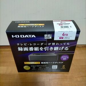 新品■IO DATA AVHD-UTSQ4 SeeQVault対応 録画用ハードディスク 4TB