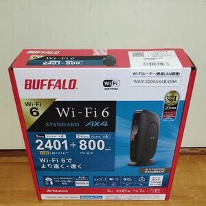 新品 WSR-3200AX4B/DBK ブラック Wi-Fiルーター 無線LAN親機 BUFFALO