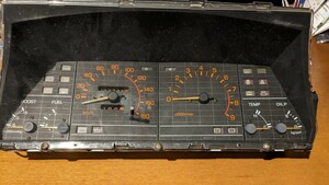 DR30 Skyline turbo meter panel 