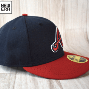 J50《未使用品》NEW ERA ニューエラ Low Profile【7-3/8 58.7cm】MLB ATLANTA BRAVES ブレーブス 帽子 キャップの画像4