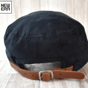 J67《未使用品》NEW ERA ニューエラ【フリーサイズ】スウェード調生地 帽子 ワークキャップの画像5