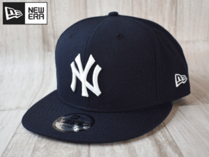 J29《未使用品》NEW ERA ニューエラ【9 FIFTY フリーサイズ】MLB NEW YORK YANKEES ヤンキース 帽子 キャップ