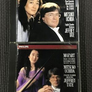 内田光子、ジェフリー・テイト　モーツァルト：ピアノ協奏曲 第11番、第12番　第13番、第14番　　CD2枚セット