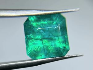 【鑑別書付き】9.17ctエメラルドemeraldルース裸石天然natural