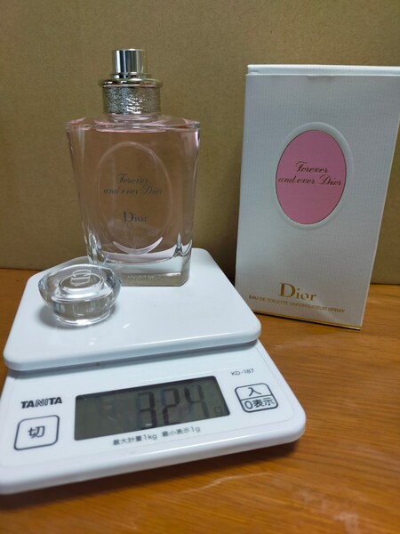 【希少品】フルボトル!ほぼ満タン(^^ゞ 100ml トワレ「フォーエバーアンドエバ ディオール」EDT-SP(スプレー)_/_/ 交渉OK、匿名OK!_/_/