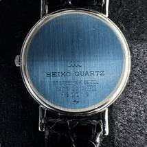 ★☆SEIKO CREDOR セイコー クレドール クォーツ　1271　0010　18K　BEZEL　 時計　腕時計　電池切れ　テスター反応有　#16241☆★_画像4