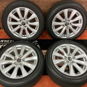 ◆夏用Set◆ 安心画像多数!【溝シッカリ!】トヨタ純正 70系 カムリ 17インチ 7.5J ET45 215/55R17 タイヤ交換 マークX エスティマ クラウンの画像1