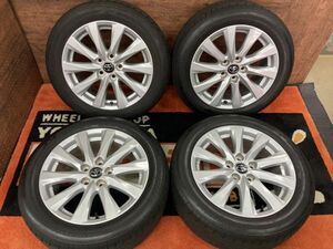 ◆夏用Set◆ 安心画像多数!【溝シッカリ!】トヨタ純正 70系 カムリ 17インチ 7.5J ET45 215/55R17 タイヤ交換 マークX エスティマ クラウン