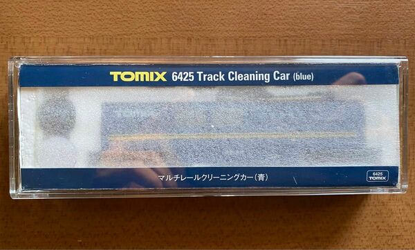 【Nゲージ】TOMIX 6425 マルチレール クリーニングカー（青）　未使用品　※付属品１点欠品あり　鉄道模型　トミックス