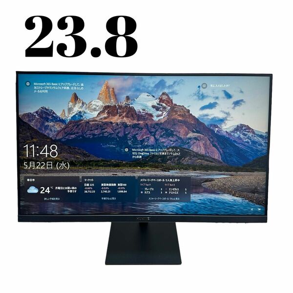 HUAWEI Display 23.8 液晶モニター フルHD ディスプレイ HDMI 電源コード付　AD80HW PCモニター