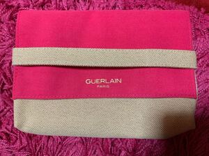 ゲラン GUERLAIN ノベルティ クラッチポーチ ピンク 新品 即決