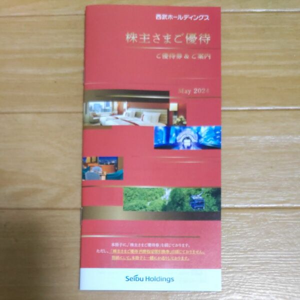 最新 西武ホールディングス 1000株以上 冊子 1冊 (内野指定席引換券は無し)