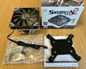 SCYTHE size hand reverse side .2 (shuli ticket 2) 92mm SCSK-2000 CPU cooler,air conditioner Intel LGA1200/1151/1150 etc. AMD AM4 etc. used 