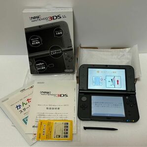 美品　 Newニンテンドー3DSLL メタリックブラック Nintendo ニンテンドー