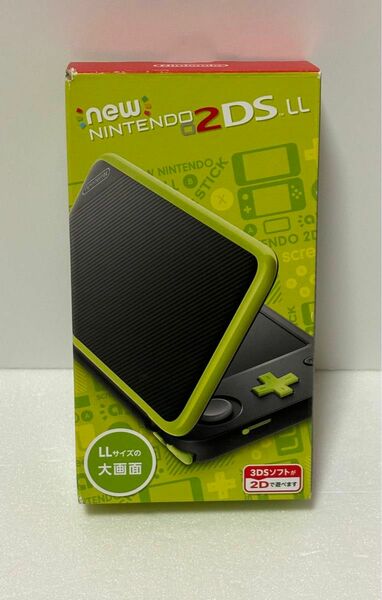 Newニンテンドー2DS LL ブラック×ライム Nintendo 任天堂