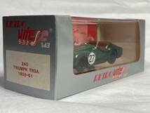 当時物★未使用！VITESSE・1/43・TRIUMPH TR3・1959 Le Mans・トライアンフ TR3・ルマン No.27・ビテス_画像8