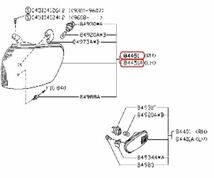 スバル 純正 インプレッサ フロントコーナーランプ 左 Corner Turn Signal Lamp LH SUBARU 未使用 Genuine JDM OEM メーカー純正品_画像2