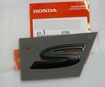 ホンダ 純正 S2000 エンブレムセツト サイド (2000) HONDA S2000 EMBLEM SET SIDE S 未使用 Genuine メーカー純正品 JDM OEM_画像1