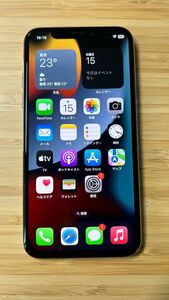 美品 iPhone X シルバー SIMフリー 256GB 88% Apple