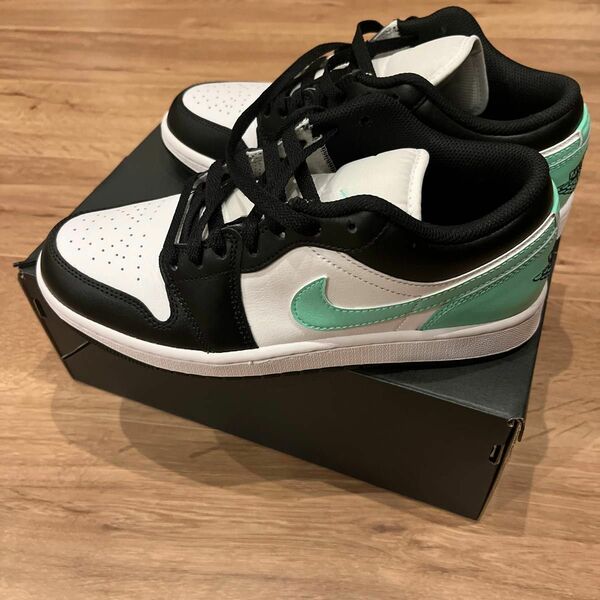 NIKE AIR JORDAN 1 LOW 25.0cm 着用一回　553558-131