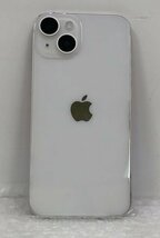 【ジャンク 液晶不良】Apple iPhone 14 A2881 MPUQ3J/A スターライト 128GB au利用制限〇 バッテリー最大容量94％ 240508SK750206_画像3