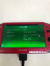 SONY ソニー PlayStation Vita プレステ ヴィータ PCH-1000 レッド 240508SK750202_画像6