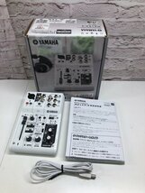 YAMAHA ヤマハ AG06 MIXING CONSOLE ウェブキャスティングミキサー 音響 オーディオ 機器 240502SK410044_画像1