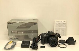 OLYMPUS オリンパス E-510 デジタル一眼レフカメラ 14-42㎜ ｆ3.5-5.6 ブラック 240509SK220293