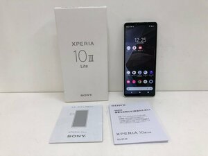 SONY Xperia 10Ⅲ Lite 64GB XQ-BT44 ホワイト 楽天 利用制限〇　240425SK040104