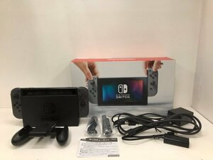 【ジャンク品】Nintendo Switch 本体 グレー HAC-001 ジョイコン 任天堂 スイッチ 240508SK100331