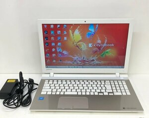 TOSHIBA dynabook T45/UGY Windows 10 Home Celeron CPU 3215U 1.70GHz 4GB HDD 1TB 東芝 ノートPC シルバー 240501SK190334