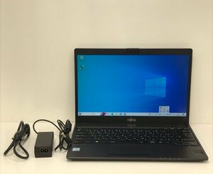 FUJITSU LIFEBOOK UH75/B1 Windows 10 Home Core i5-7200U CPU 2.50GHz 4GB SSD 128GB 富士通 ノートPC ブラック 240301SK040535