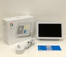 Google Nest Hub グーグル ネスト ハブ第2世代 スマートスピーカー ７インチディスプレイ チョーク GA01331-JP 240509SK260223_画像1