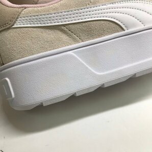 PUMA WMNS KARMEN L プーマ カルメン ホワイト 384614-10 ローカットスニーカー 25.5cm 240412SK110235の画像9