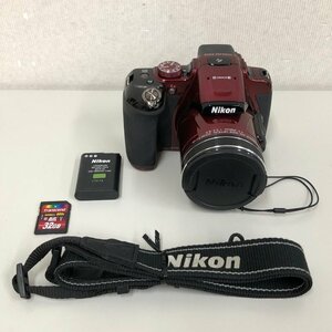 Nikon ニコン コンパクトデジタルカメラ COOLPIX P610 レッド クールピクス 240416SK410244