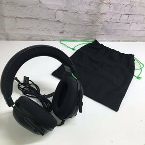 RAZER BLACK SHARK V2 RZ04-0323 ゲーミングヘッドセット ヘッドフォン 有線 240415SK150477