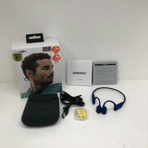 AFTERSHOKZ アフターショックス AEROPEX エアロペクス AS800 骨伝導ワイヤレスイヤホン ワイヤレスイヤフォン 240223SK360001