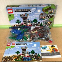 【ジャンク】 LEGO マインクラフト クラフトボックス3.0 イリジャーの襲撃 最初の冒険 闇のポータル 他 240426SK110257_画像8