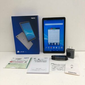 NEC LAVIE Tab E 8FHD1 PC-TE708KAS 64GB シルバ― Wi-Fiモデル Android アンドロイド タブレット 240403SK500042