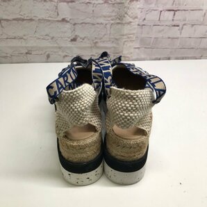 ステラマッカートニー stellamccartney 紐 サンダル 36 レディース 厚底 外箱、袋付き 240423SK100038の画像4