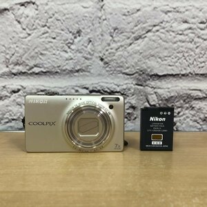 【ジャンク品】Nikon ニコン COOLPIX S6000 コンパクトデジタルカメラ バッテリーチャージャーなし 240418SK010736