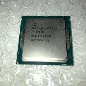 【ジャンク品】Intel インテル CPU Core i7-6700K SR2L0 4.00GHZ 240426SK750049の画像1