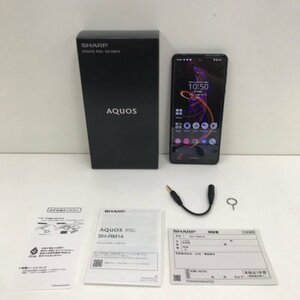 SHARP AQUOS R5G SH-RM14 256GB Black Ray SIMフリー android アンドロイド スマホ 240416SK500305