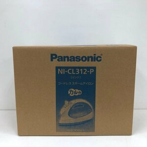 未使用 Panasonic パナソニック NI-CL312 コードレス スチームアイロン カルル ピンク 2022年製 メッシュあて布付き 240507SK060265