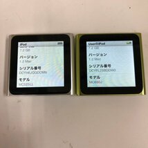 iPod nano 第6世代 8GB ６台まとめ売り A1366 MC689J/MC690JMC692J/MC525LL 本体のみ 240228SK040870_画像4