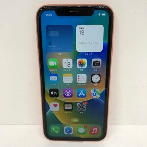 Apple アップル iPhone XR 64GB MT0A2J/A A2106 ピンク系 SIMフリー 240502SK220375