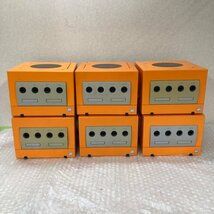 【ジャンク品】任天堂 Nintendo ニンテンドー ゲームキューブ オレンジ 6台 まとめ DOL-001 240430SK080763_画像4