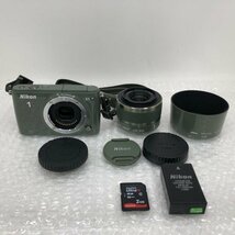 Nikon 1 S1 標準ズームレンズキット ミラーレス一眼 デジタルカメラ カーキ SDカード2GB付き 240506SK300650_画像1